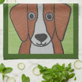 Serviette Cuisine Beagle (Plié)