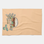 SERVIETTE CUISINE BURGER et FRIRES (Horizontal)