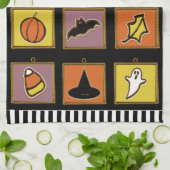 Serviette cuisine Halloween Decor (Plié)