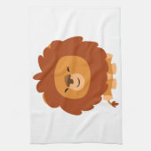 Serviette Cuisine Lion Cartoon Doux (Vertical)