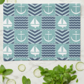 Serviette Cuisine Nautique (Plié)