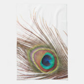 Serviette Cuisine Peacock Feather (Vertical)