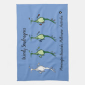 Serviette Cuisine Seadragon sur mesure (Vertical)