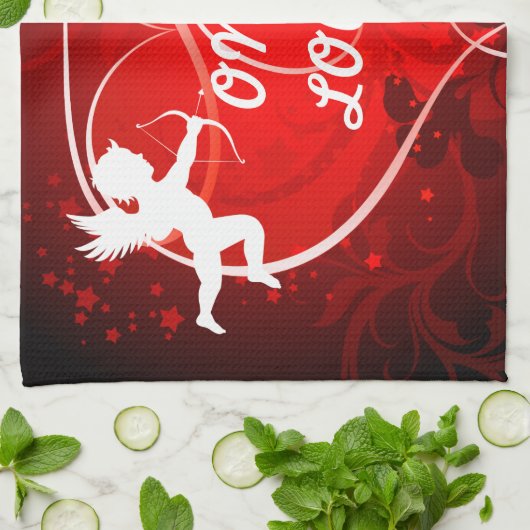 Serviette Cupide (Plié)