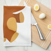 Serviette Cute Assertive Cartoon Ours Cuisine (Quart Plié)
