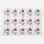 Serviette Cute Cow Rose (Horizontal)
