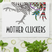 Serviette Cute et Colorée Rooster (Plié)