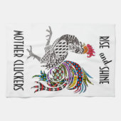 Serviette Cute et Colorée Rooster (Horizontal)