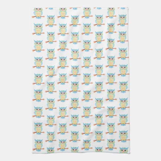 Serviette Cute Owl (Vertical)