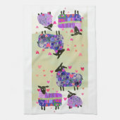 Serviette Cute Sheep (Vertical)