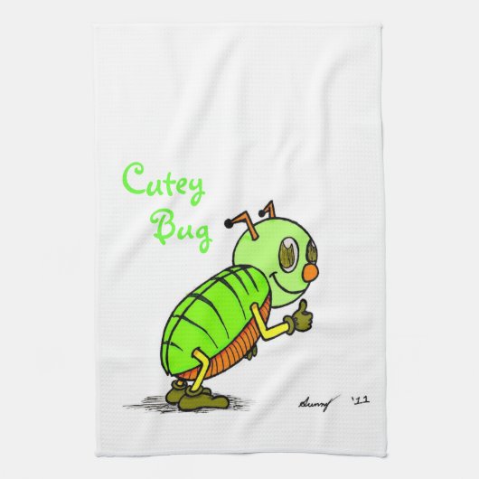 Serviette Cutey Bug (Vertical)