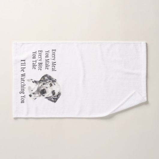 Serviette Dalmatienne (Serviette à main)