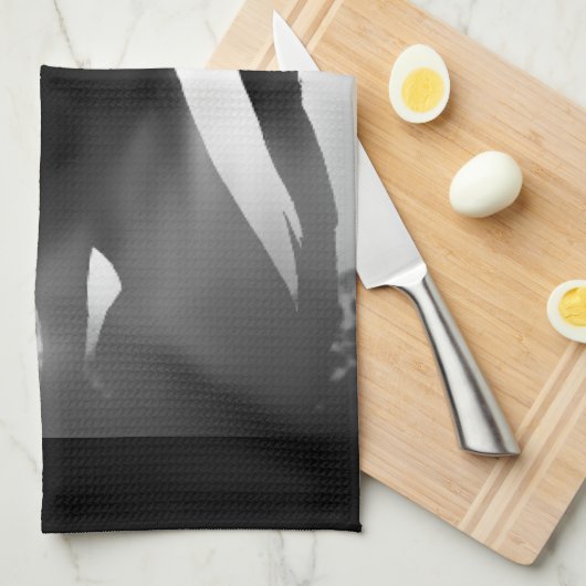 Serviette d'Anime de loup d'ombre (Quart Plié)