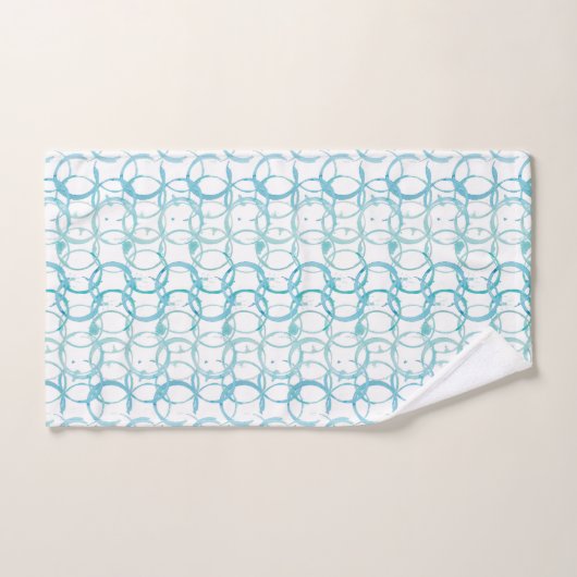 Serviette d'anneau d'eau côtière (Serviette à main)