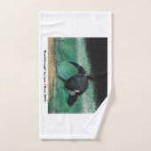 Serviette d'art "Breakthrough" et linge de toilett (Serviette à main)