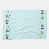 Serviette d'art de canards de Mallard (Horizontal)