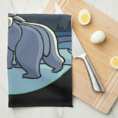 Serviette d'art de l'ours natif Serviette de thé d (Quart Plié)