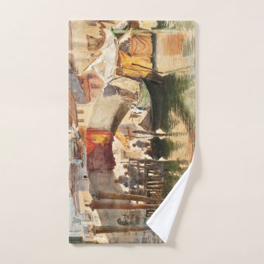 Serviette d'art de Venise de Roussoff (Serviette à main)