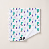 Serviette de 3 pièces avec défilé de monstres stup (Gant de toilette)