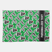 Serviette de badminton personnalisée | Design de t (Horizontal)