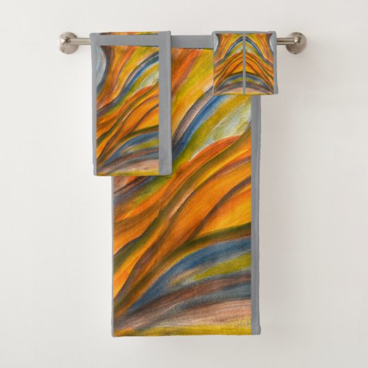 Serviette de bain (En situation)