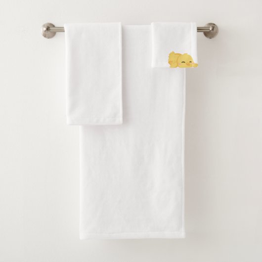 Serviette de bain (En situation)
