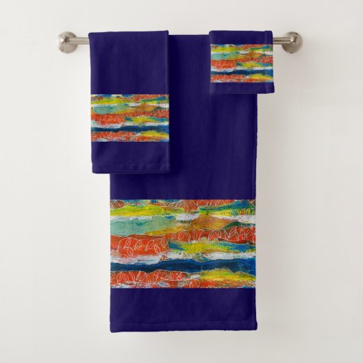Serviette de bain (En situation)