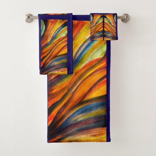 Serviette de bain (En situation)