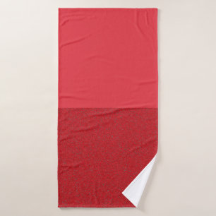 Serviette De Bain À Deux Tons Personnalisée
