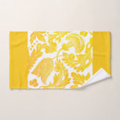 Serviette de bain à fleurs et soleil (Serviette à main)