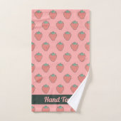 Serviette de bain à l'icône de fraise (Serviette à main)