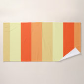 Serviette de bain à rayures de couleur mixte - Sof (Serviette de bain)