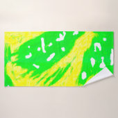 Serviette de bain à sensations joyeuses (Serviette de bain)