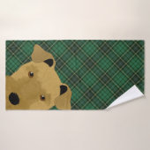 Serviette de bain Airedale (Serviette de bain)