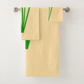 Serviette de bain Araceae (En situation)
