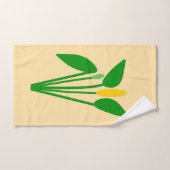 Serviette de bain Araceae (Serviette à main)