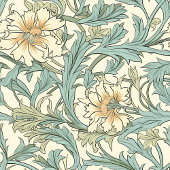 Serviette de bain Art Nouveau Morris