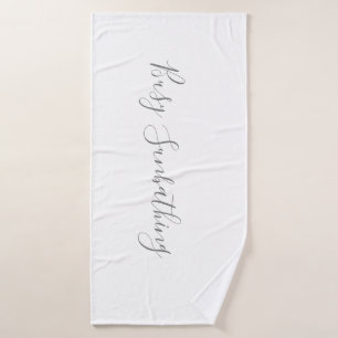 SERVIETTE DE BAIN ART&STYLES DE DESIGN 