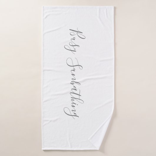 SERVIETTE DE BAIN ART&STYLES DE DESIGN  (Serviette de bain)