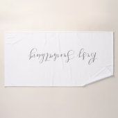 SERVIETTE DE BAIN ART&STYLES DE DESIGN  (Serviette de bain)