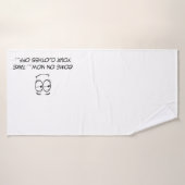 Serviette de bain audacieuse et bawdy (Serviette de bain)