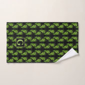 Serviette de bain aux raisins verts (Serviette à main)
