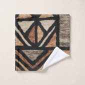 serviette de bain avec motif tribal (Gant de toilette)