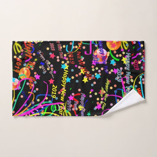 Serviette de bain Bonne année 2019 (Serviette à main)