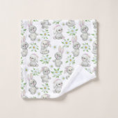 Serviette de bain Bunnies de Pâques (Gant de toilette)