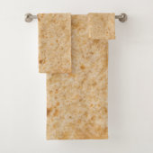 Serviette De Bain Burrito. (En situation)