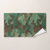 serviette de bain camouflage militaire (Serviette à main)