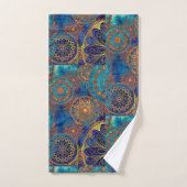 Serviette de bain céleste Ensemble à la main servi (Serviette à main)