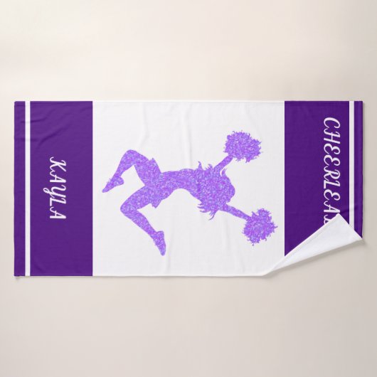Serviette de bain cheerled. (Serviette de bain)