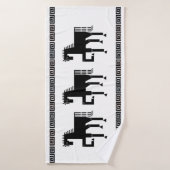 Serviette de bain Cheval de Fer (Serviette de bain)